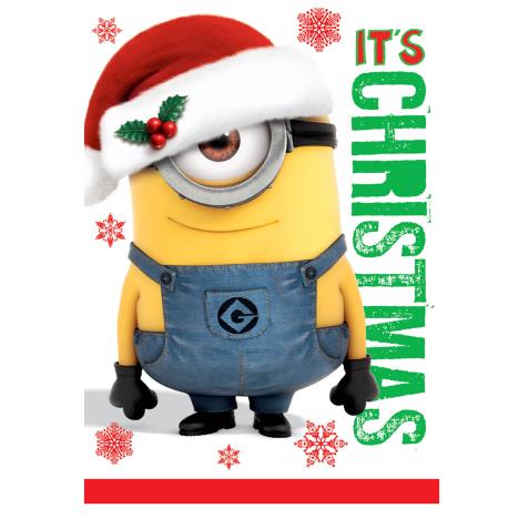 Minions Christmas Sound Card £4.99